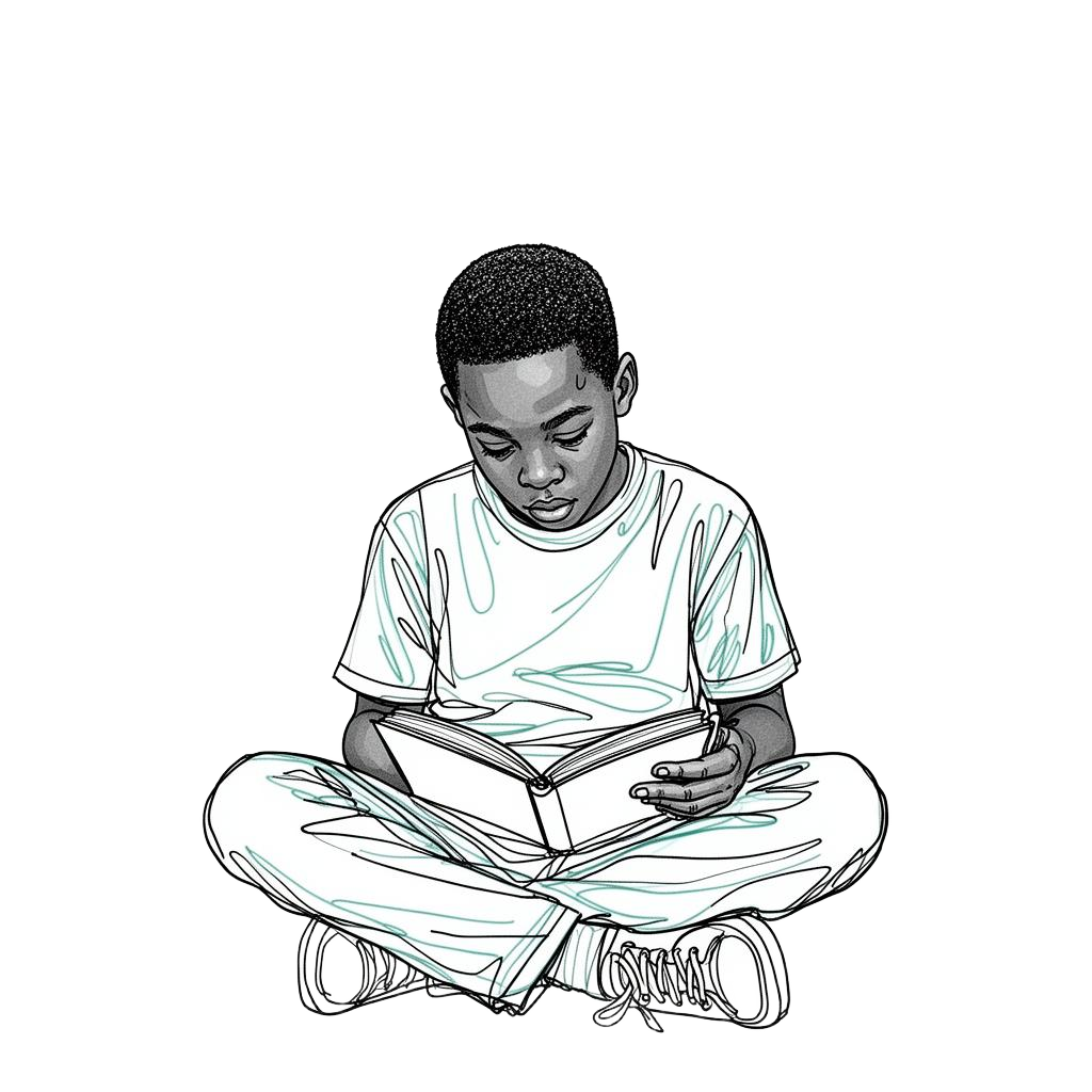 Boy — line illustration